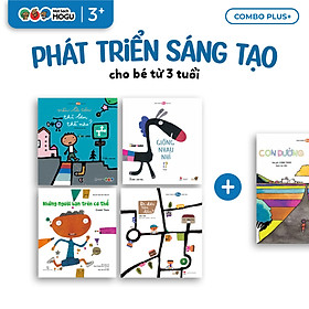 Truyện Ehon bé 3-4-5 tuổi - Bộ 5 cuốn Phát triển sáng tạo