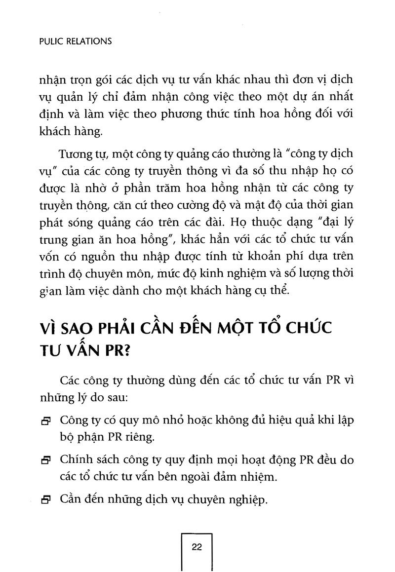 Những Bí Quyết Căn Bản Để Thành Công Trong PR (Tái Bản 2012)