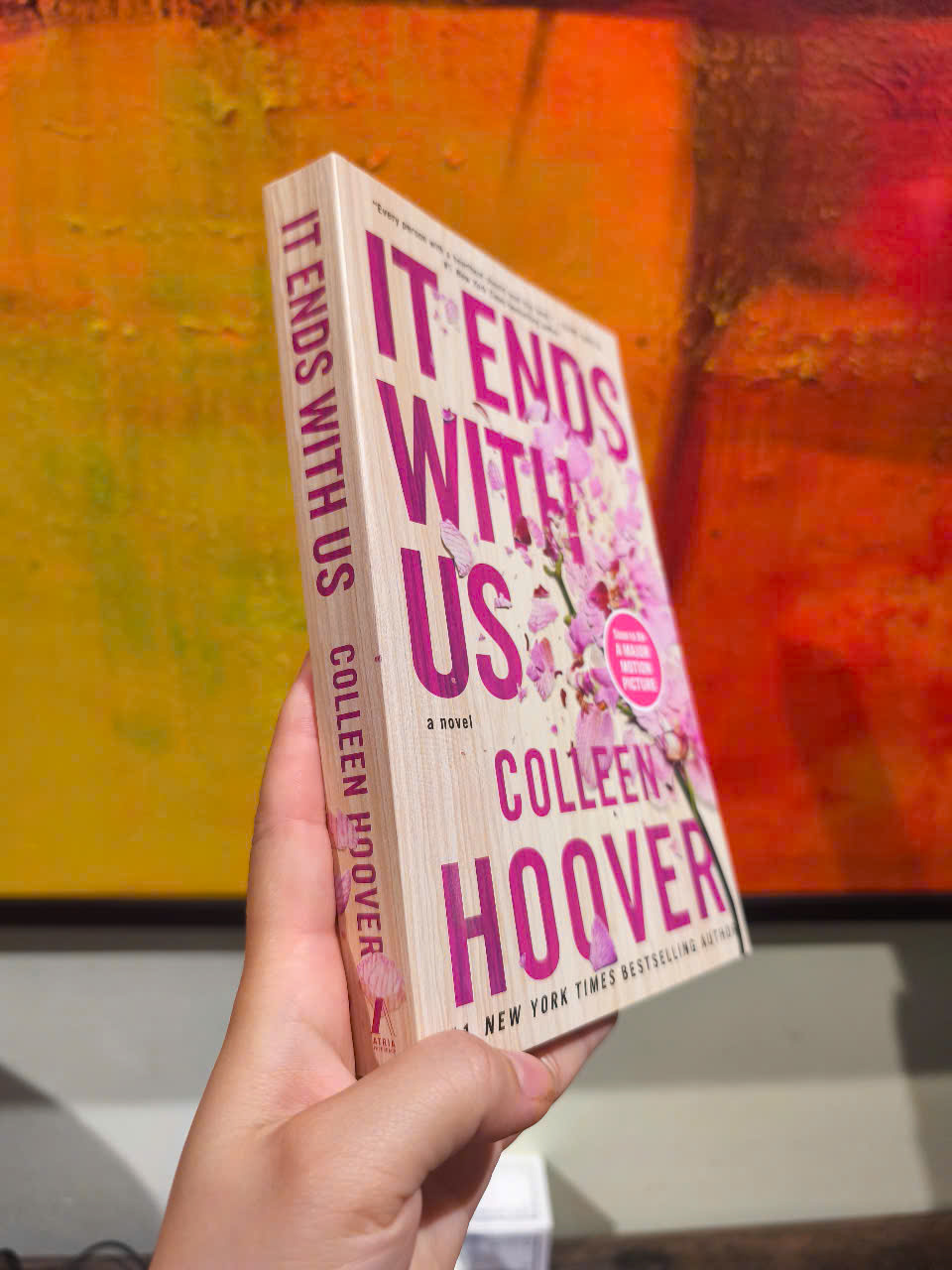 Sách - It Ends with Us by Colleen Hoover - Romance/ Fiction in English