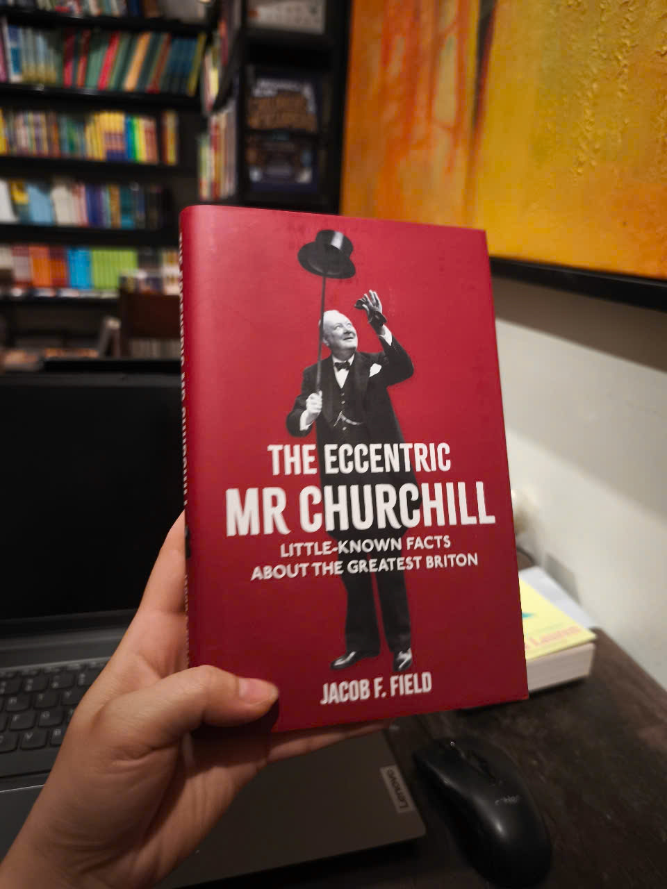 Sách - The Eccentric Mr Churchill: Little-Known Facts About the Greatest Briton by Jacob F. Field