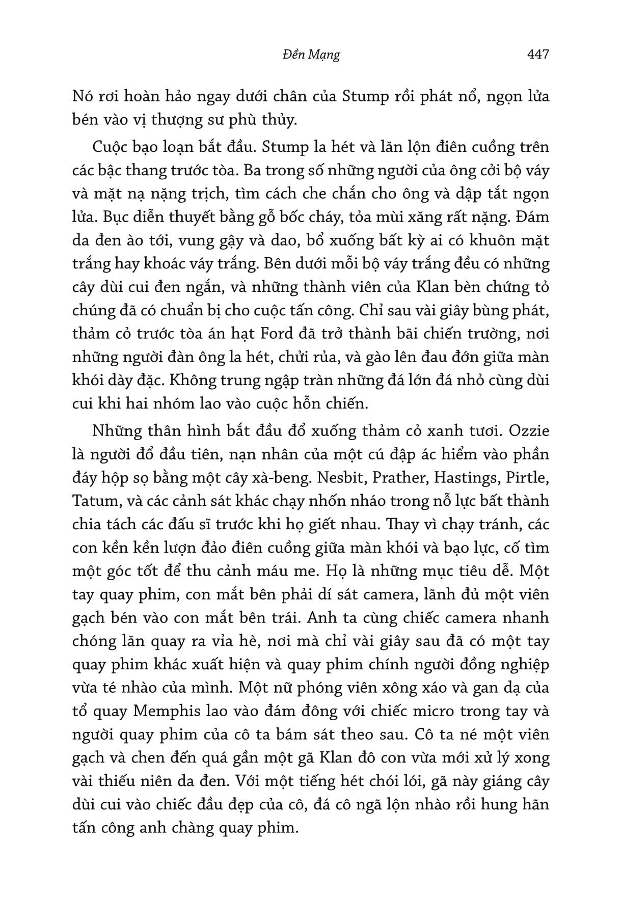 Đền Mạng - A Time To Kill