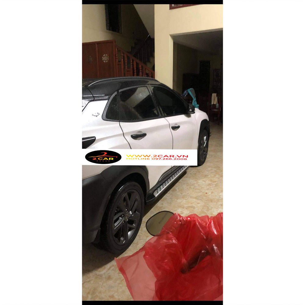 Ốp Tay Cửa + Hõm Cửa Xe Kona 2018 đến 2021 Mẫu Carbon Cao Cấp