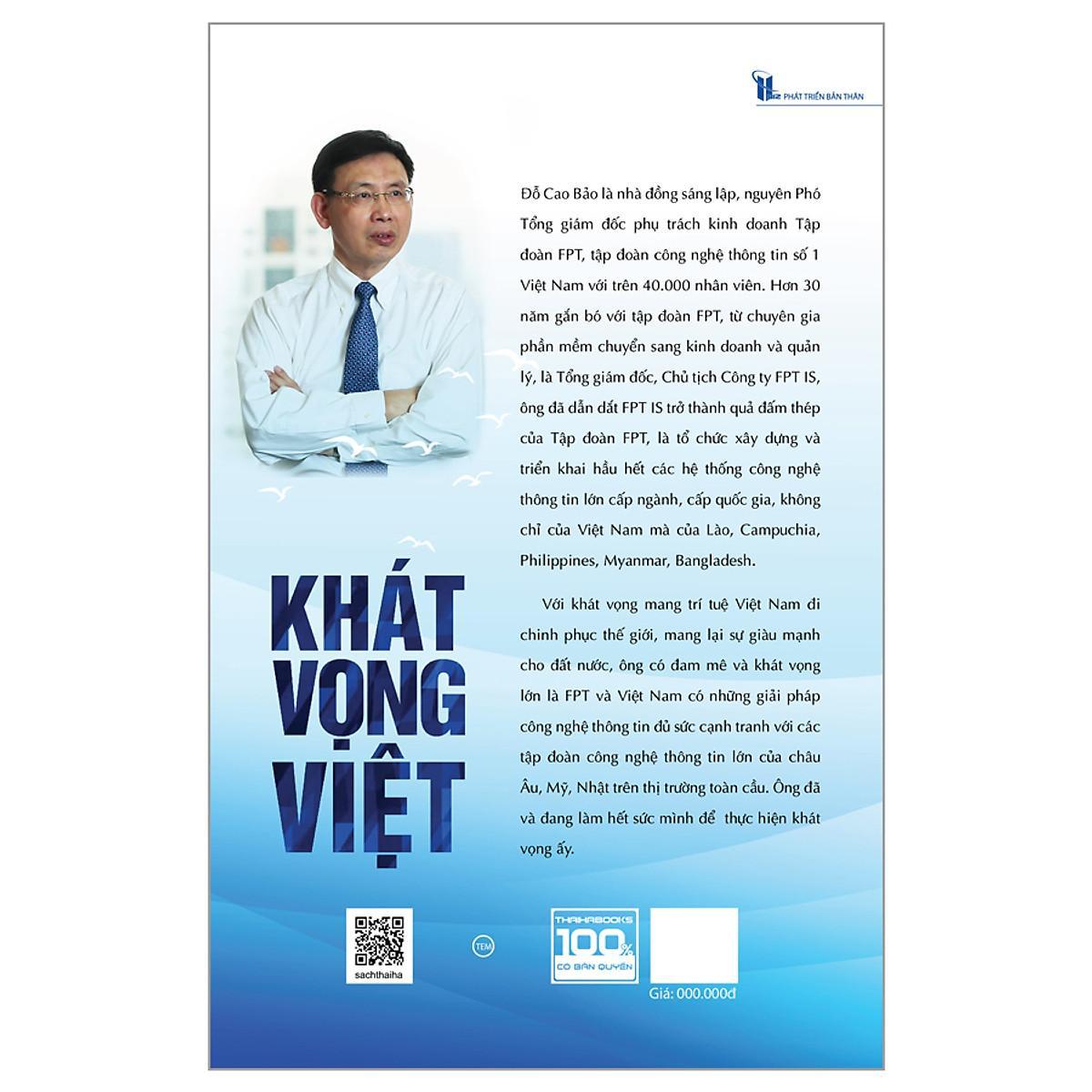 Sách - Khát Vọng Việt 2 - Hãy Là Một Phần Của Sự Đổi Thay Kỳ Diệu - Thái Hà Books