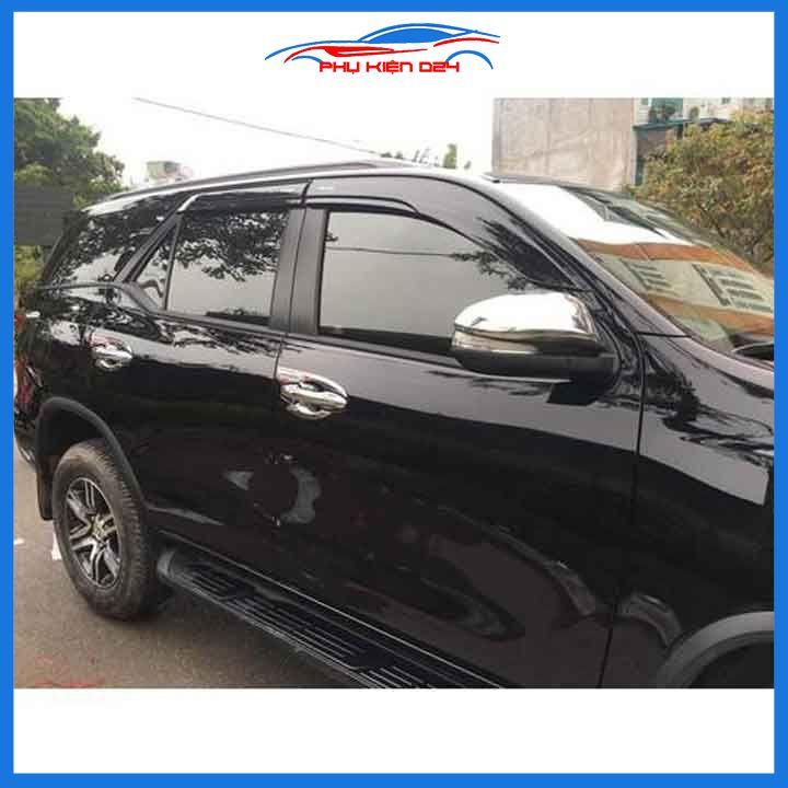 Vè mưa Fortuner 2017-2018-2019-2020 vè đen che mưa bảo vệ trang trí xe