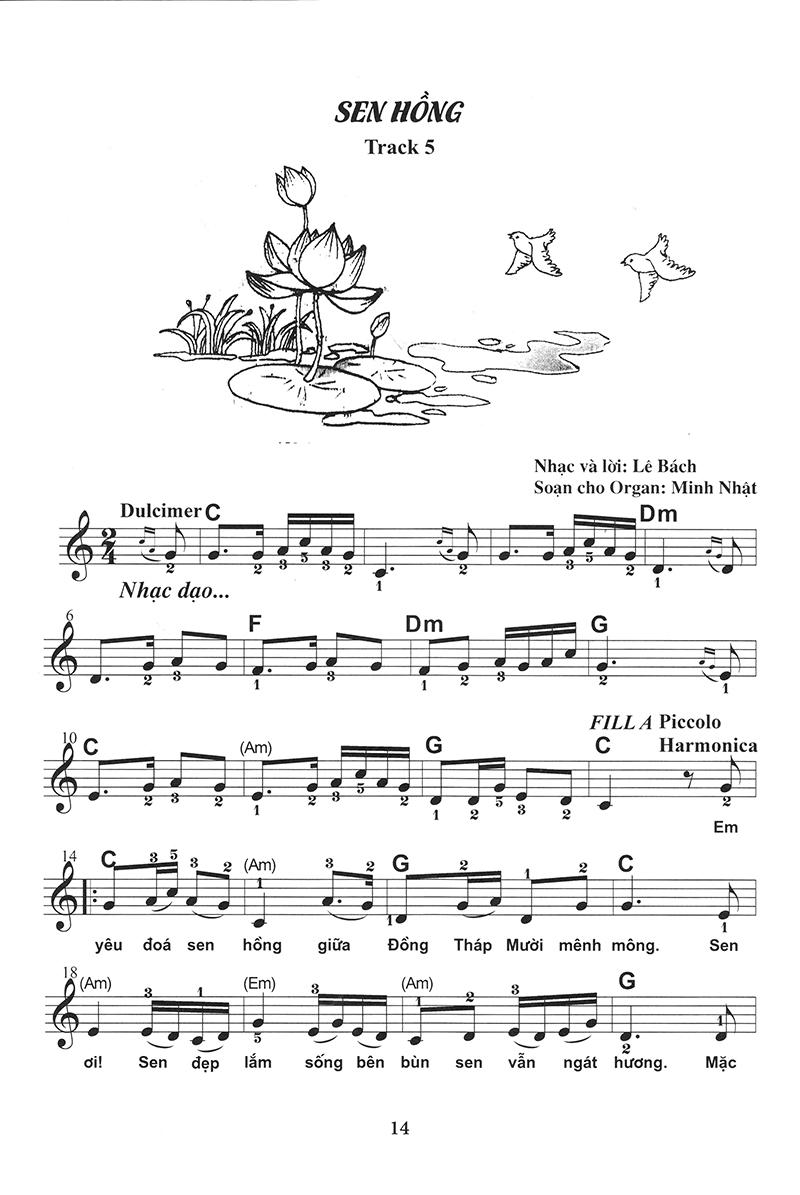 Thực Hành Biểu Diễn Organ Cho Thiếu Nhi – Tập 4