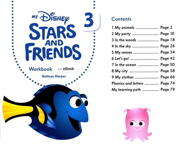 My Disney Stars And Friends Level 3 Workbook With eBook