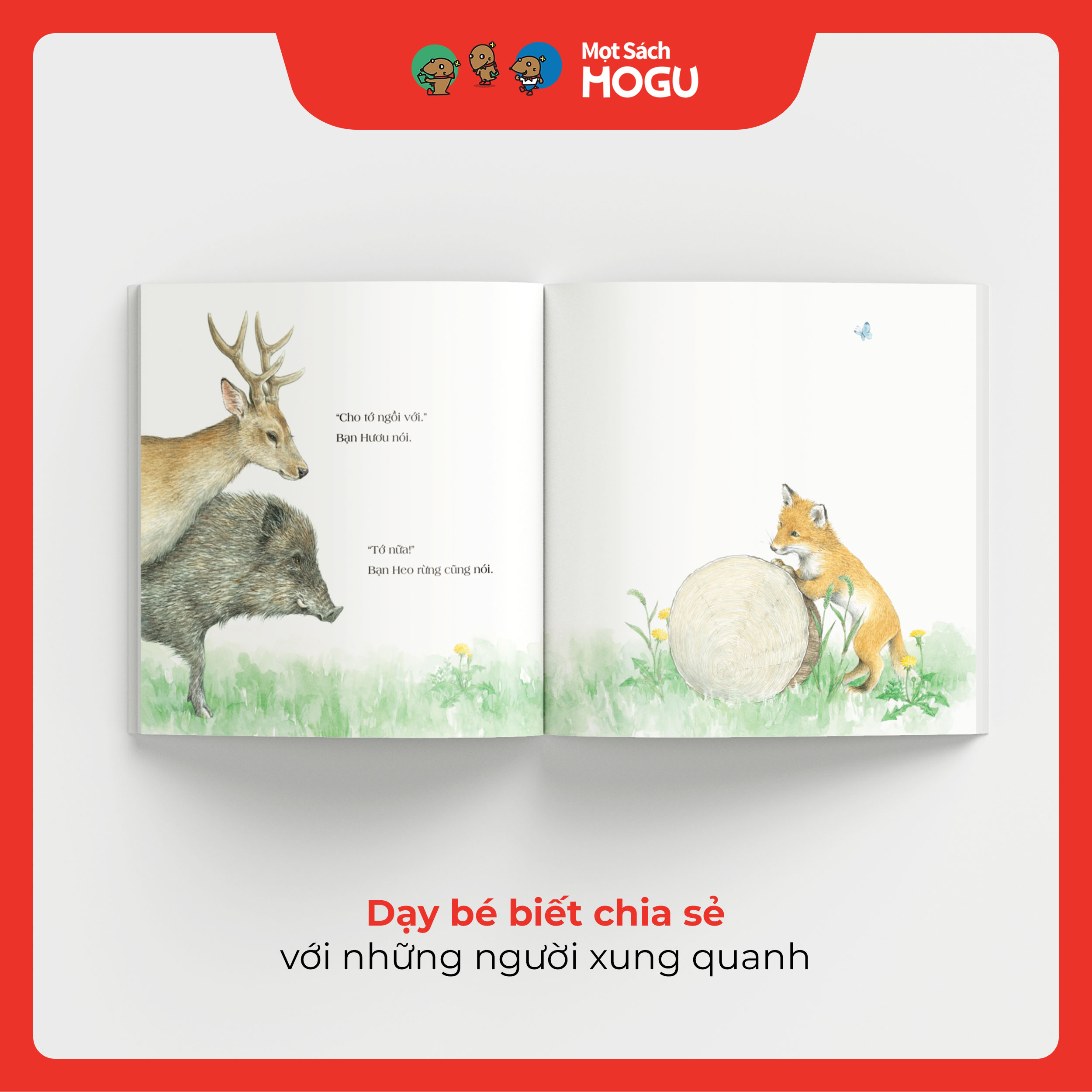 Truyện Ehon bé 1-2-3 tuổi - Xin mời ngồi
