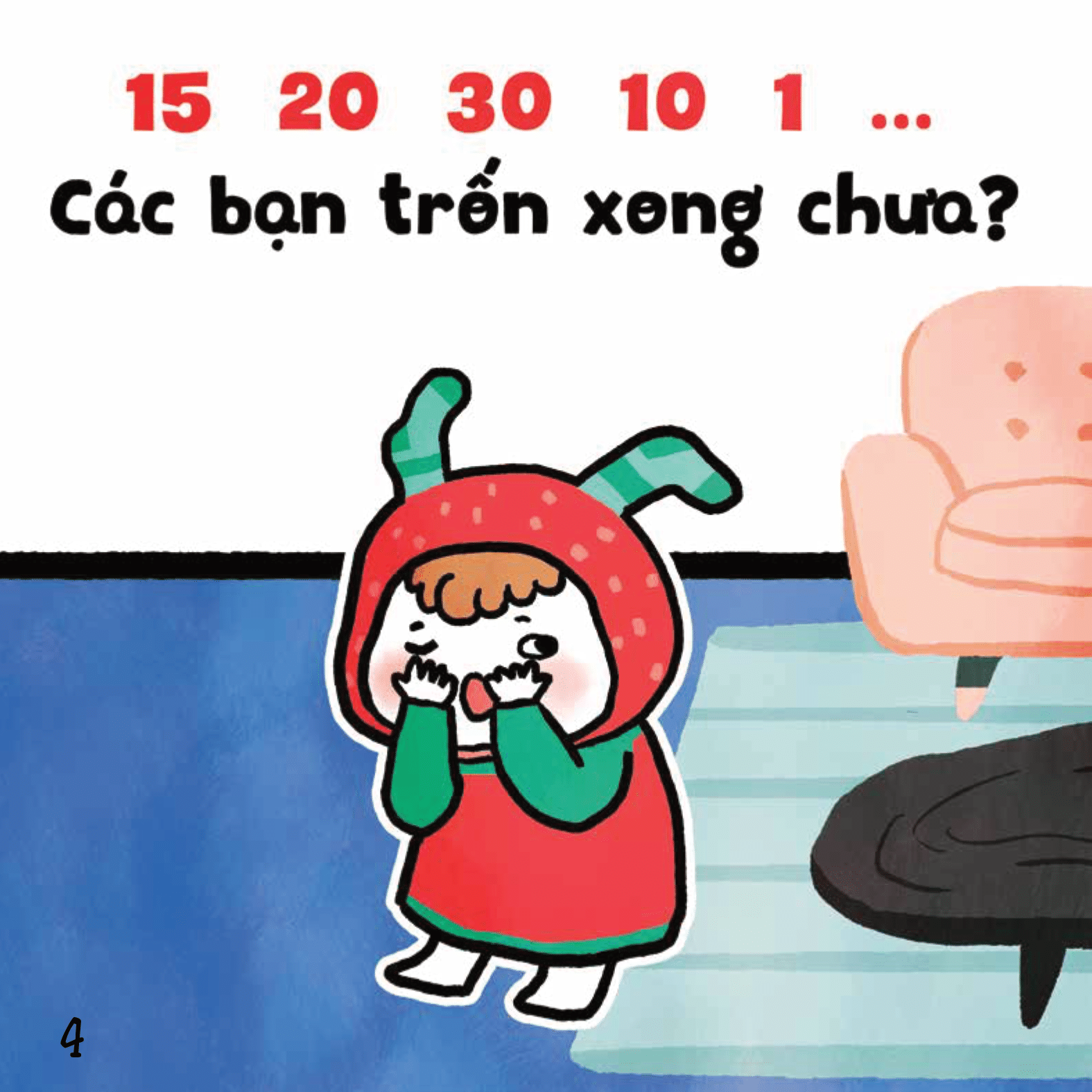 Sách Ehon Bé Vui Bé Khỏe - Chơi Trốn Tìm