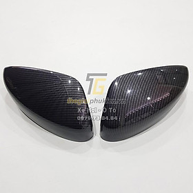 Bộ ốp gương chiếu hậu dành cho Mazda CX5, CX-5 2018-2020 vân Carbon cap cấp