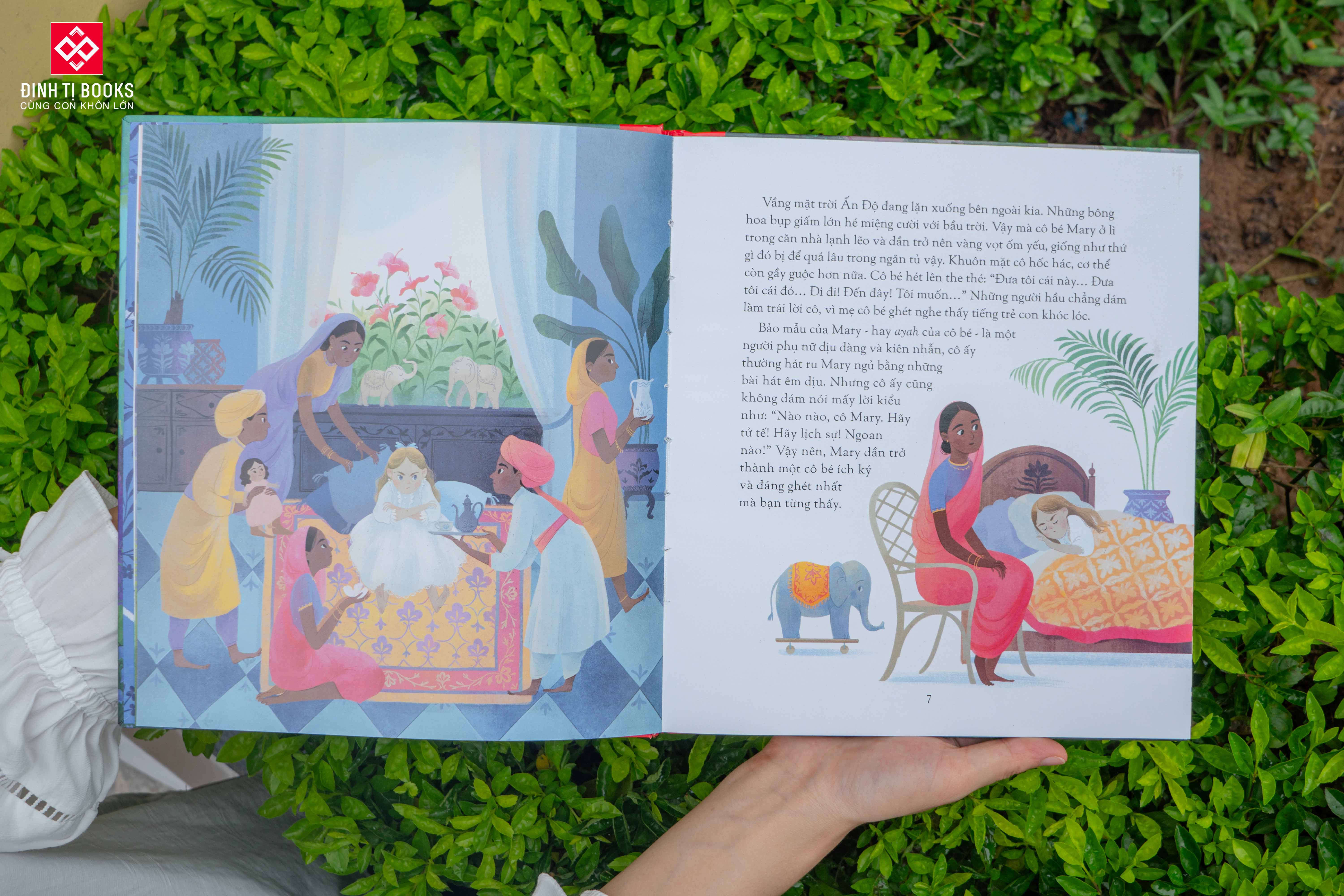 Sách - Illustrated Special Edition - Khu vườn bí mật - Đinh Tị Books