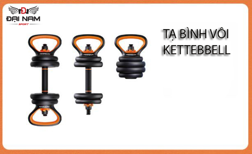 Bộ Tạ Tay Đa Năng Điều Chỉnh 40Kg Composite 6 Trong 1 FED-130240 Cao Cấp