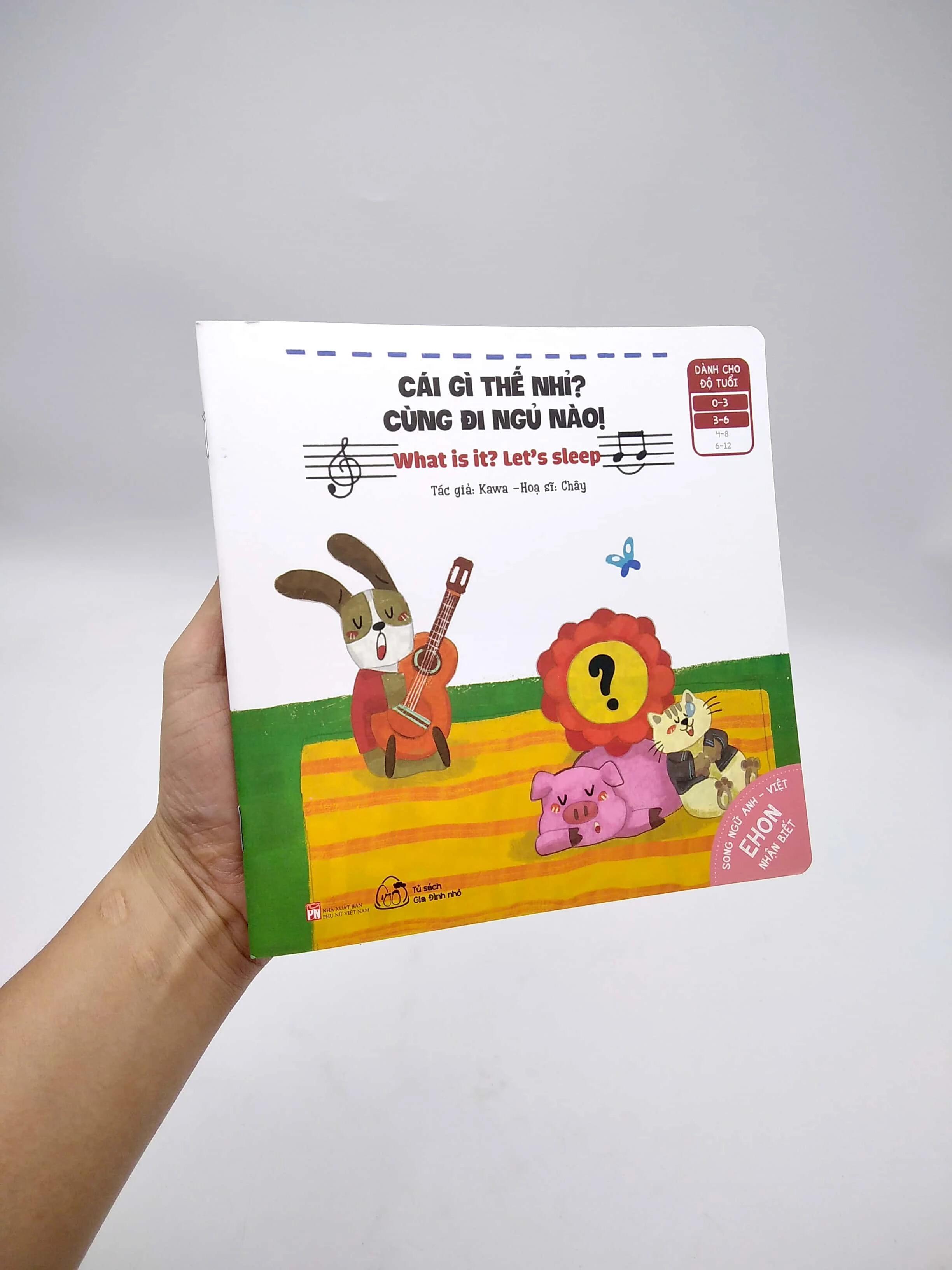 Sách Ehon Nhận Biết Cái Gì Thế Nhỉ? - Cùng Đi Ngủ Nào