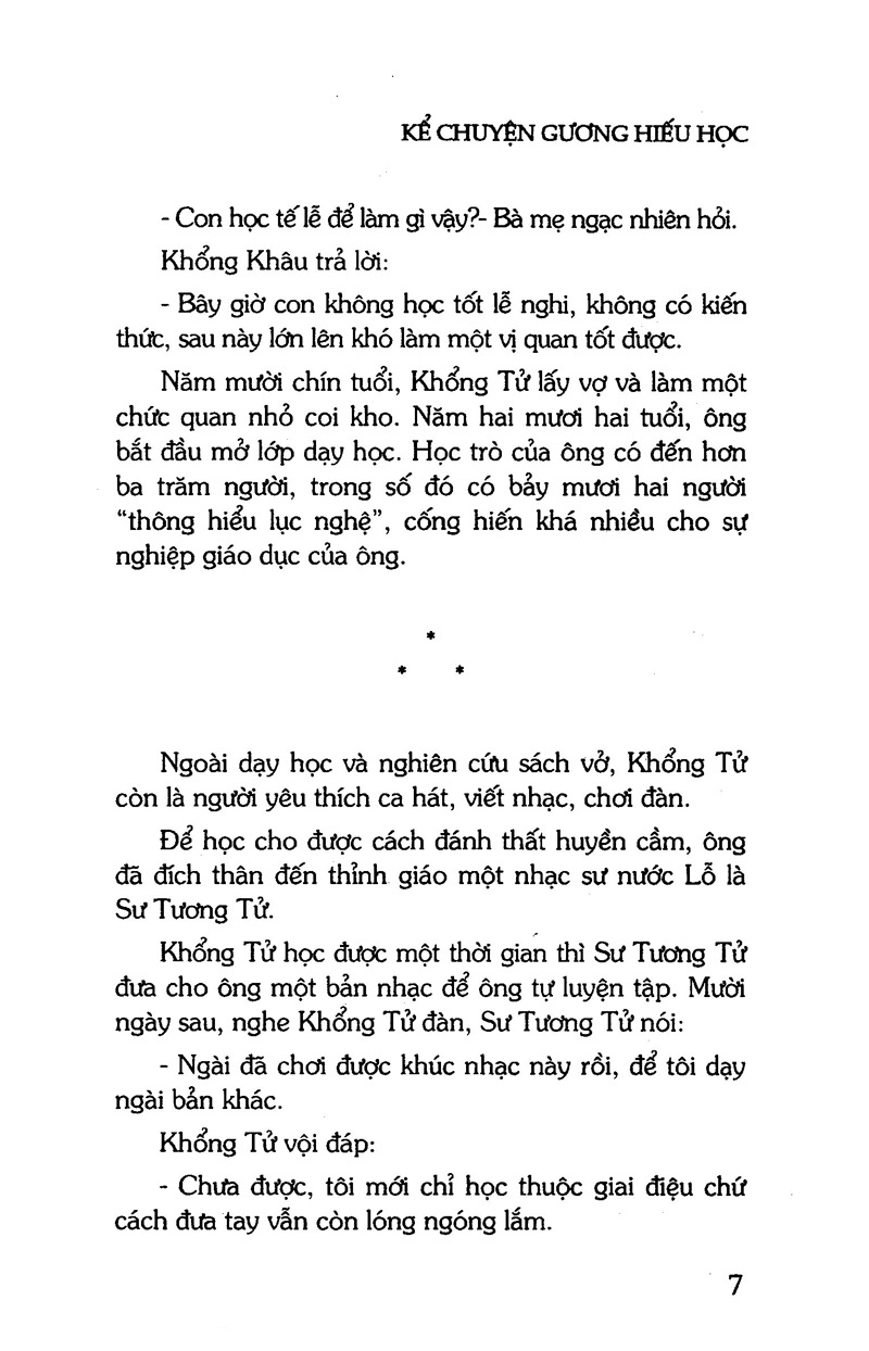 Kể Chuyện Gương Hiếu Học