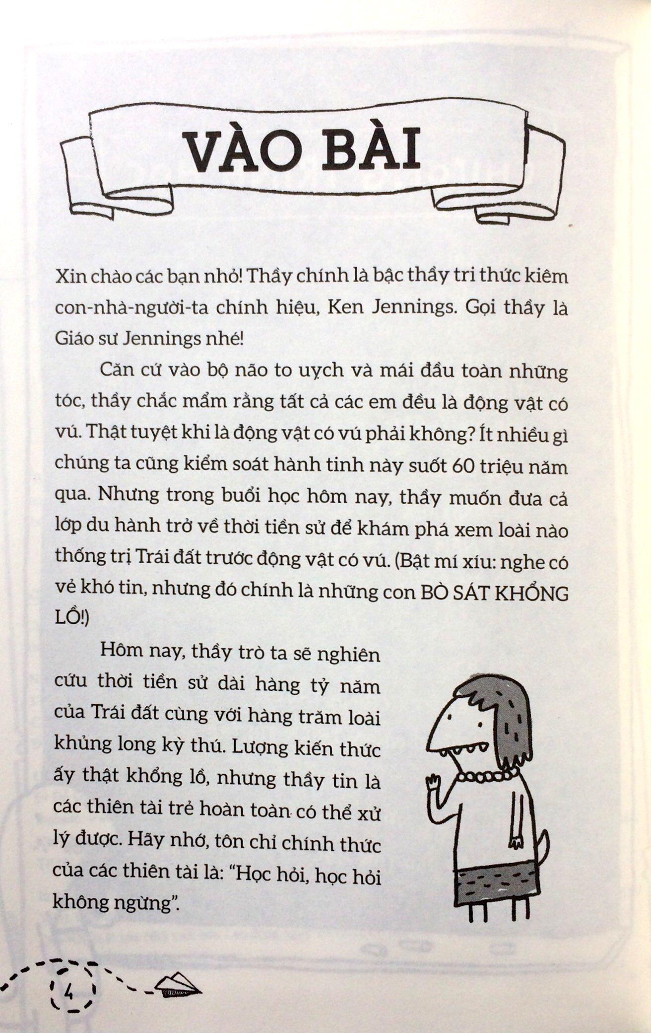 Cẩm Nang Thiên Tài Trẻ : Khủng Long