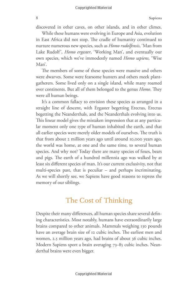 Sapiens : A Brief History of Humankind (Patterns of Life)
