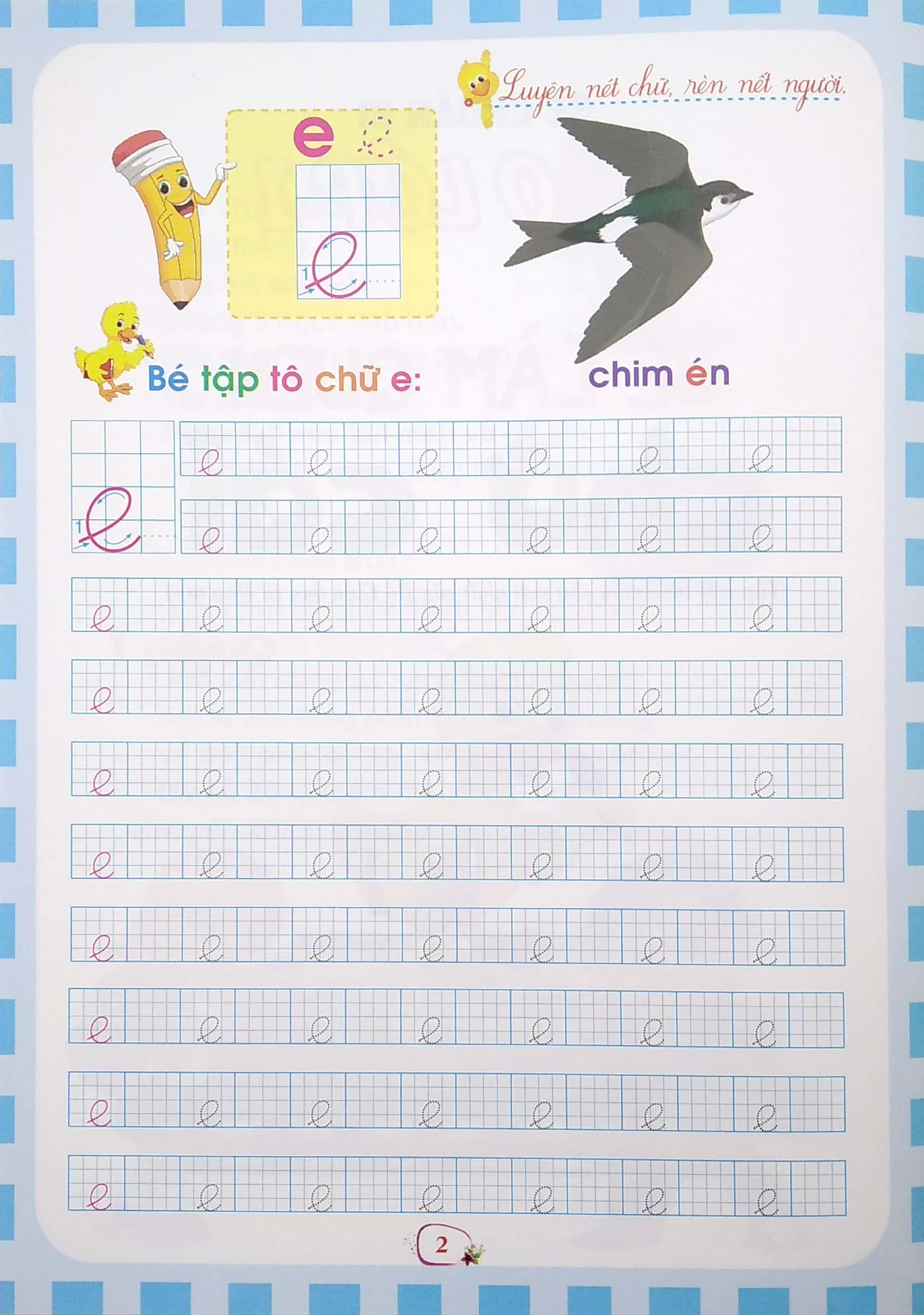 Bé Chuẩn Bị Vào Lớp 1 - Bé Làm Quen Chữ Cái 1 (Tái Bản 2021)