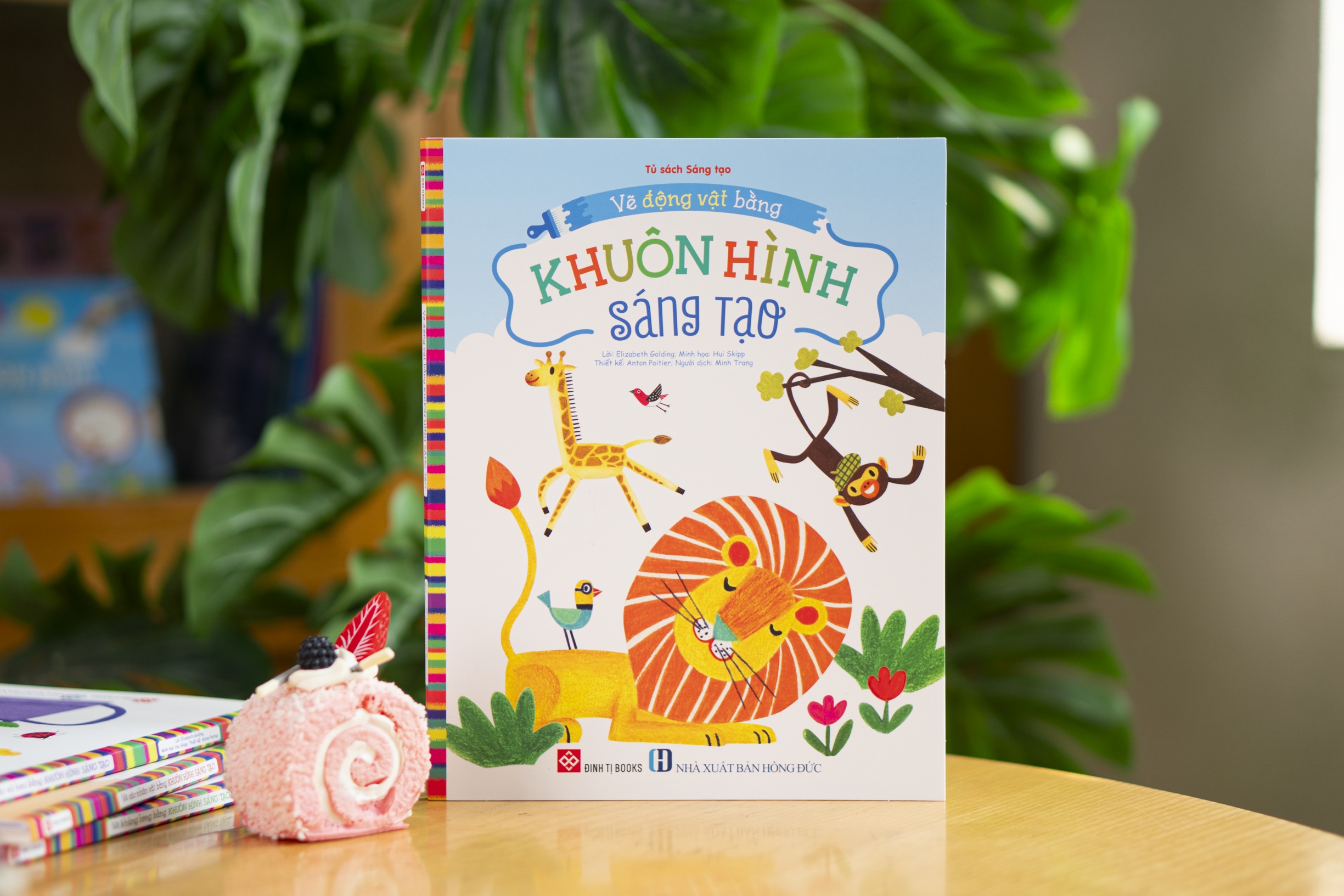 Sách - Vẽ bằng khuôn hình sáng tạo combo 4 tập - Đinh Tị Books