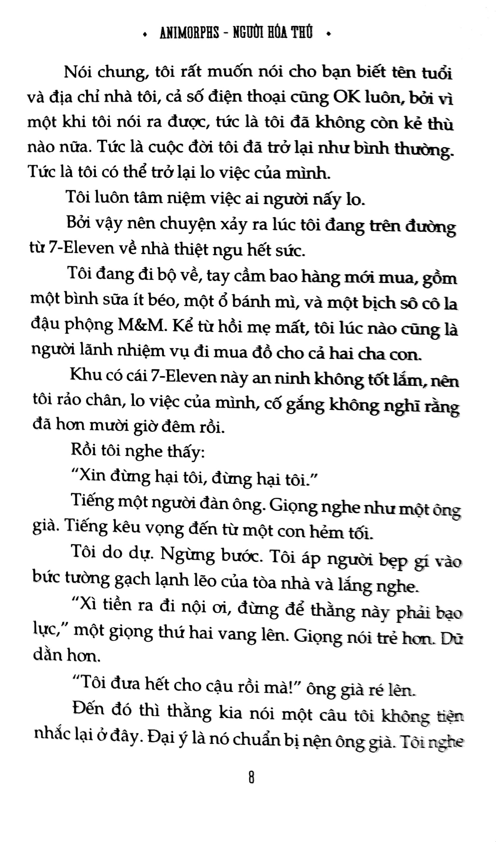 Animorphs Người Hóa Thú 5 - Thú Săn Mồi