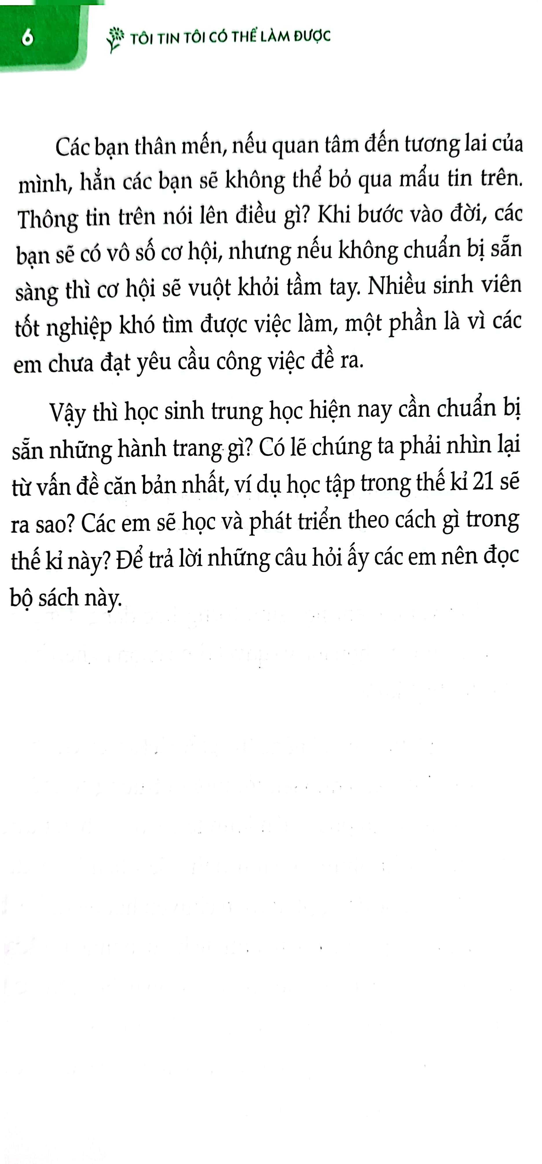 Tôi Tin Tôi Có Thể Làm Được: Học Cách Ứng Xử (Tái Bản 2020)