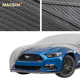 Bạt phủ ô tô chất liệu vải không dệt cao cấp thương hiệu MACSIM dành cho HONDA Accord màu ghi - bạt phủ trong nhà và ngoài trời