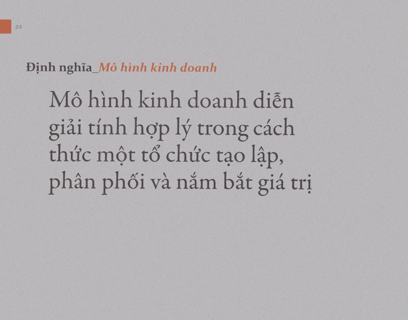 Tạo Lập Mô Hình Kinh Doanh (Tái bản)