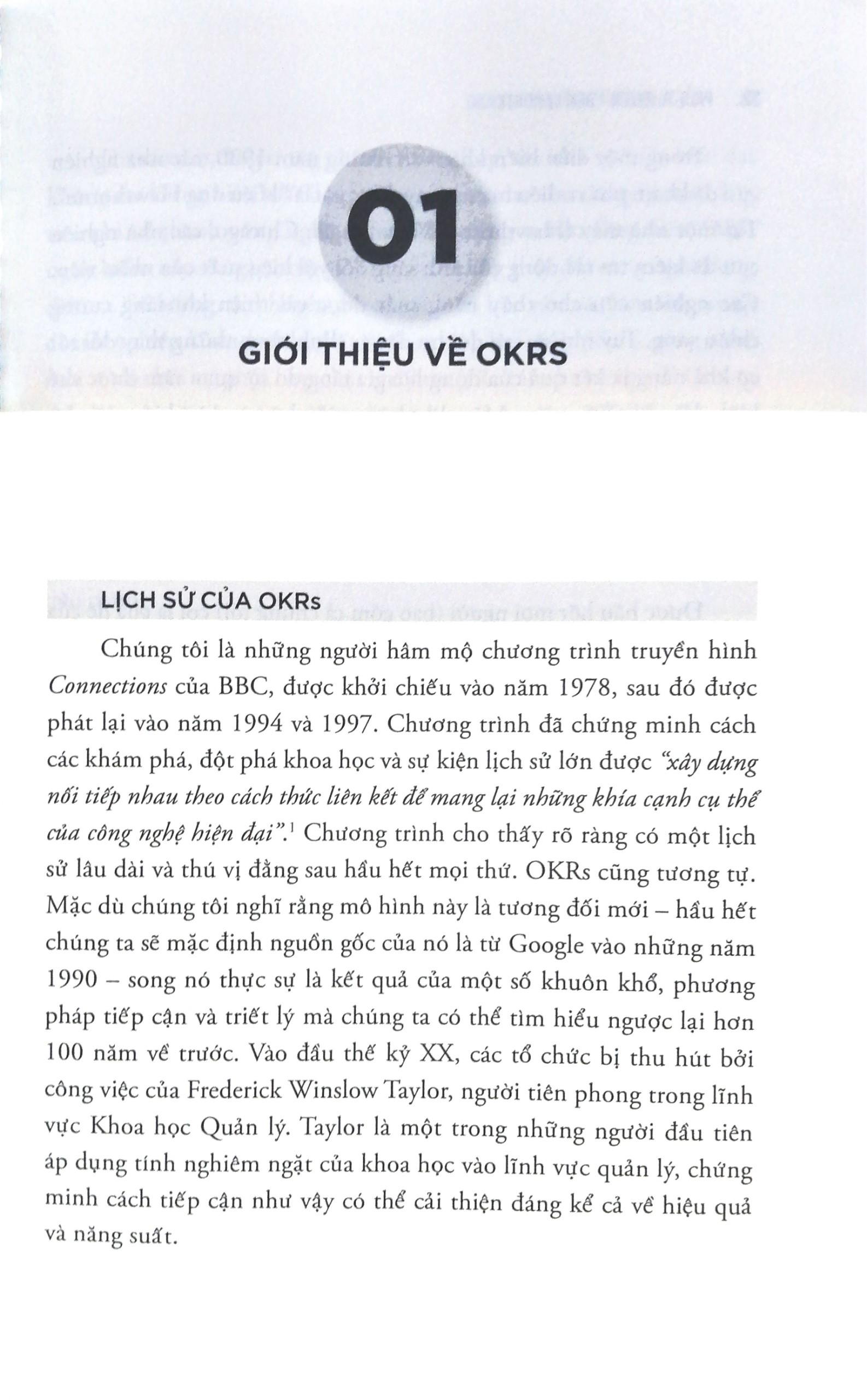 OKRS - Nguyên Lý Và Thực Tiễn
