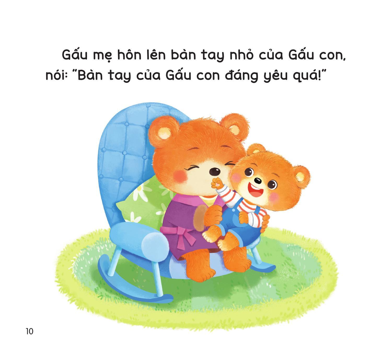 Sách - Bé Lớn Lên Cùng Những Câu Chuyện Nhỏ - Bé Biết Yêu Thương