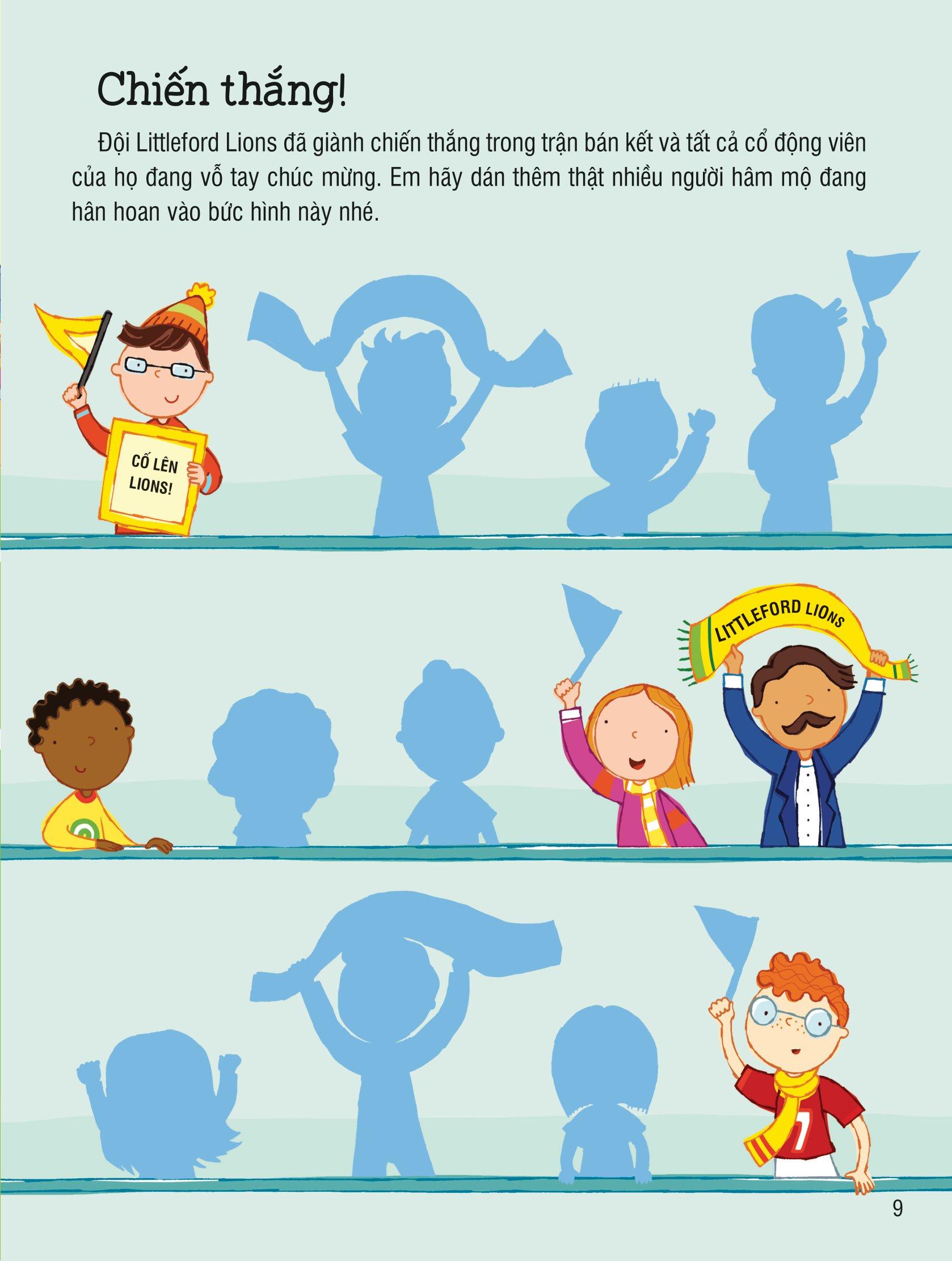 First Sticker Book - Sách Dán Hình Đầu Đời Cho Bé - Bóng Đá