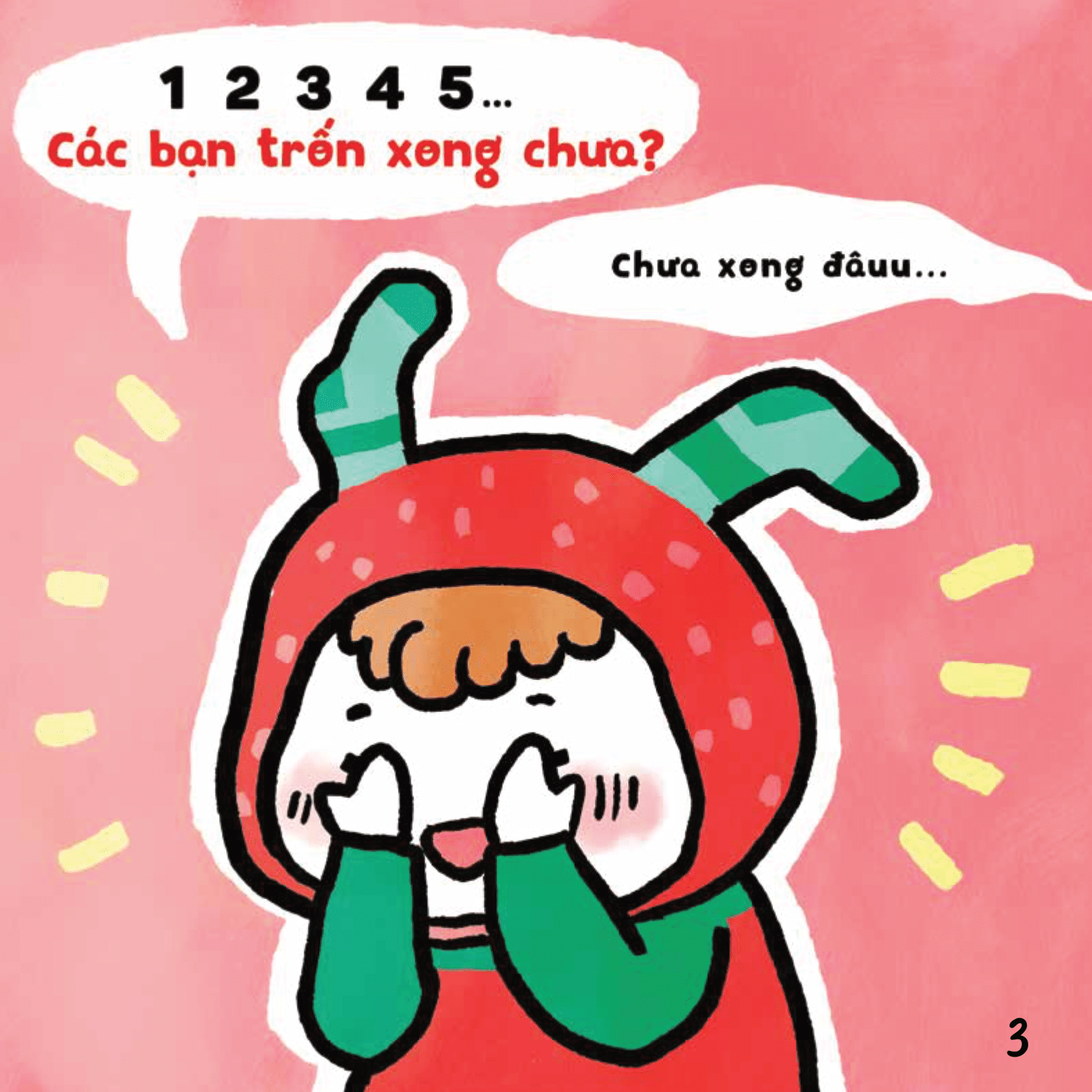 Sách Ehon Bé Vui Bé Khỏe - Chơi Trốn Tìm