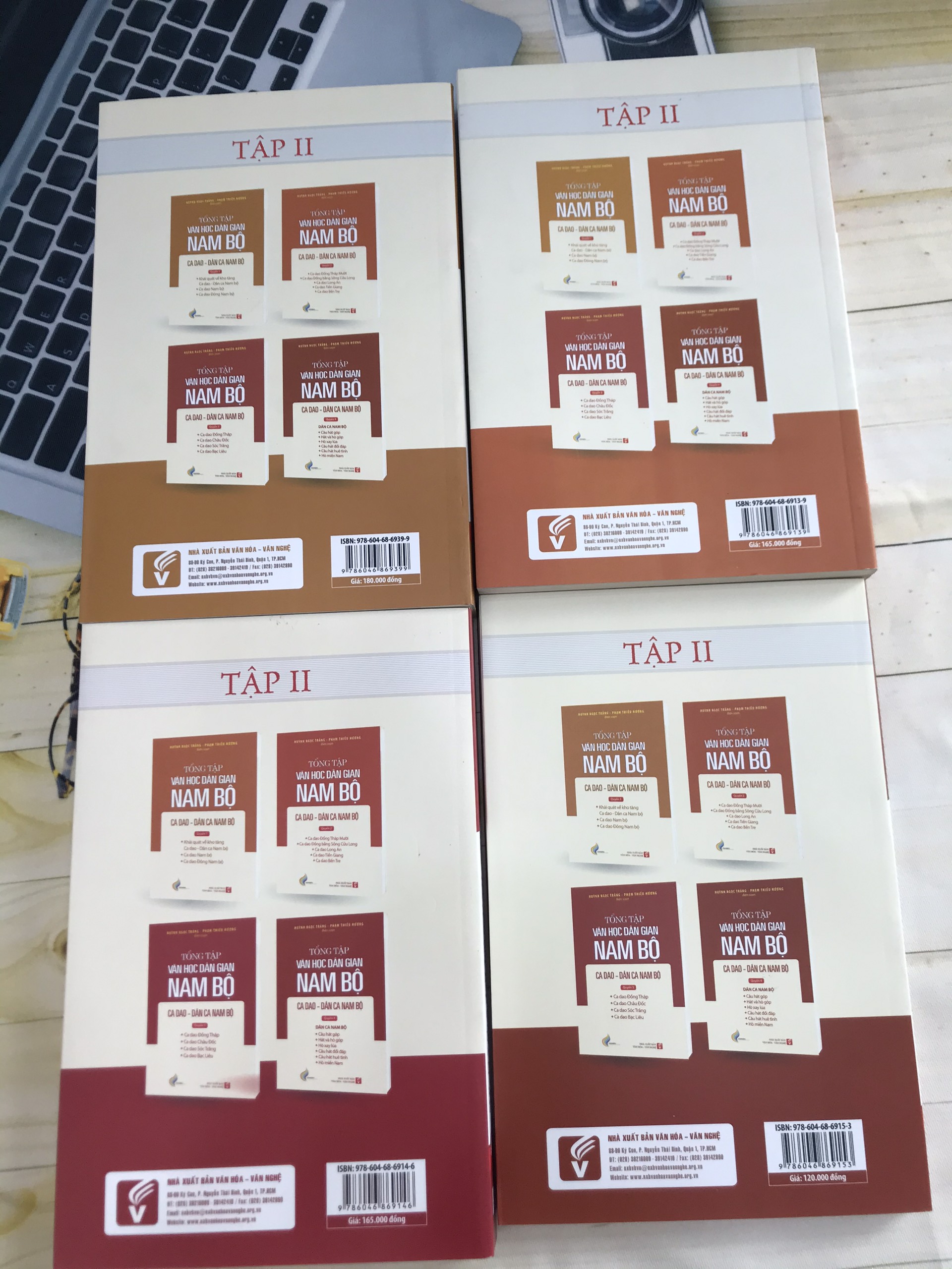 Tổng Tập Văn Học Dân Gian Nam Bộ - Ca Dao, Dân Ca Nam Bộ (Bộ 4 quyển )