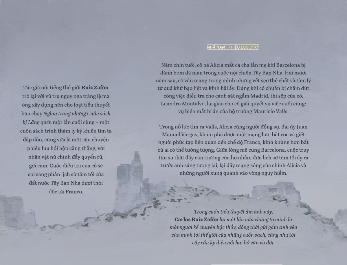 Sách - Mê cung của linh hồn (Carlos Ruiz Zafón) (Nhã Nam Official)