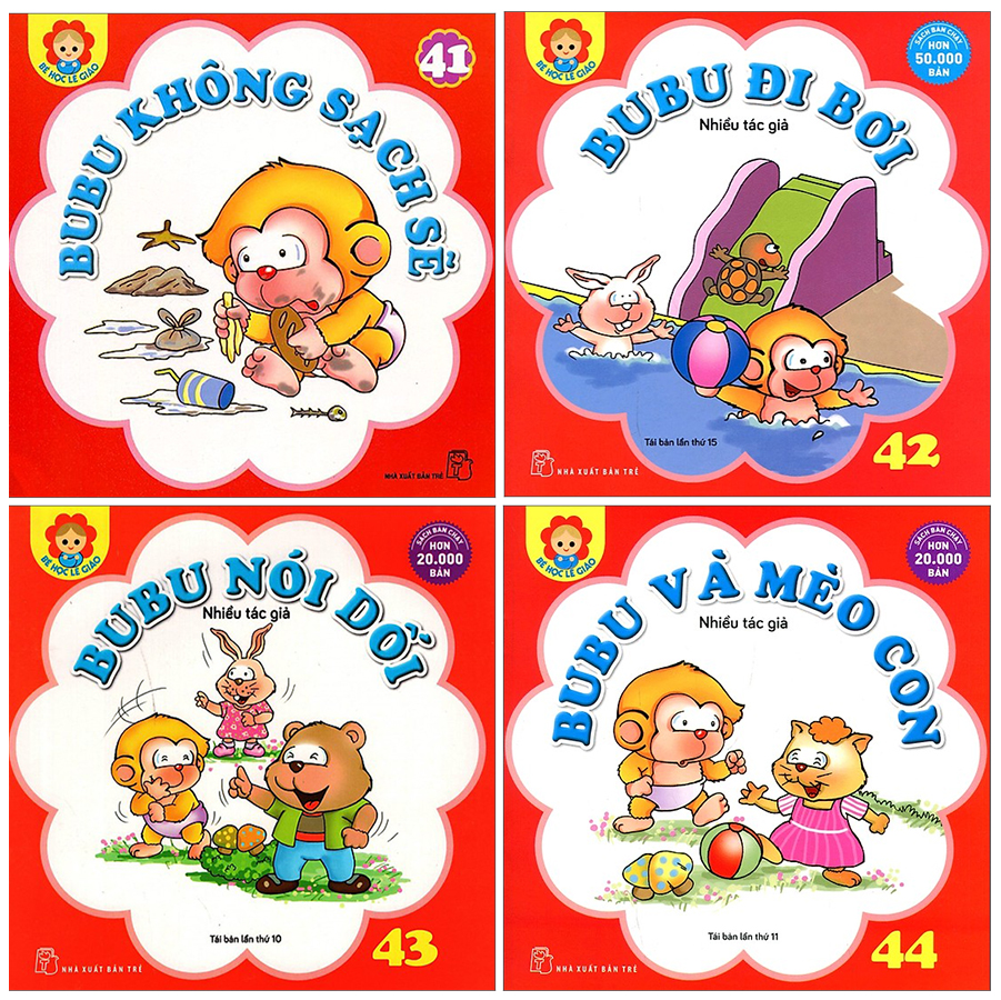 Combo Bé Học Lễ Giáo - Bubu (Tập 41 Đến Tập 60)
