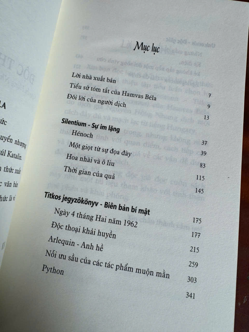 (Phiên Bản Đặc Biệt - Bìa Cứng In 100 Cuốn) ĐỘC THOẠI KHẢI HUYỀN - Hamvas Béla - Nguyễn Hồng Nhung dịch - NXB Tri Thức