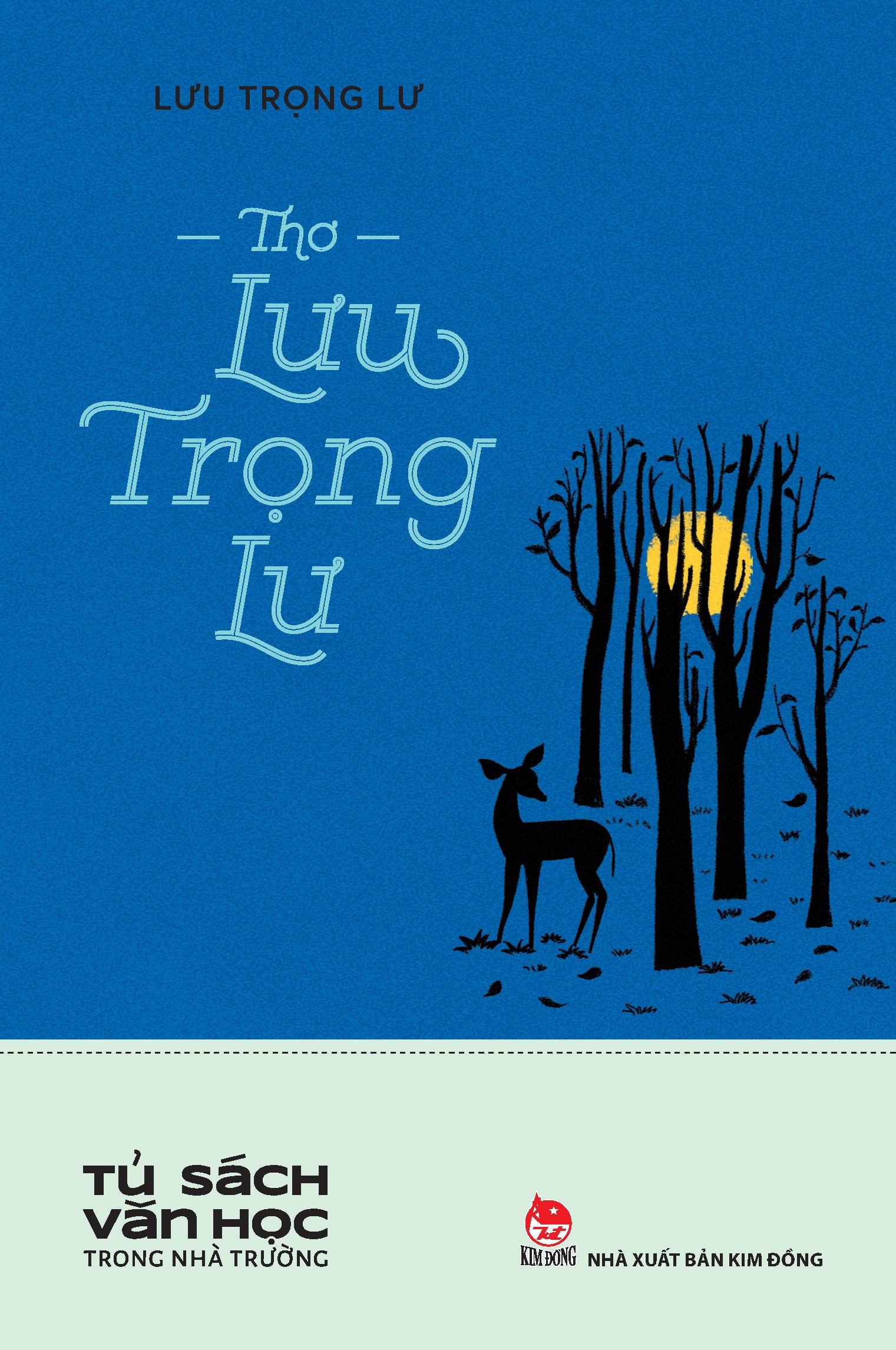 Sách - Tủ Sách Văn Học Trong Nhà Trường - Thơ Lưu Trọng Lư