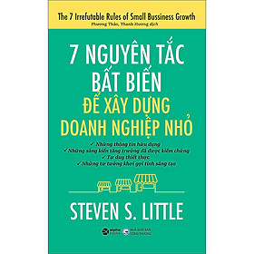 Trạm Đọc | 7 Nguyên Tắc Bất Biến Để Xây Dựng Doanh Nghiệp Nhỏ