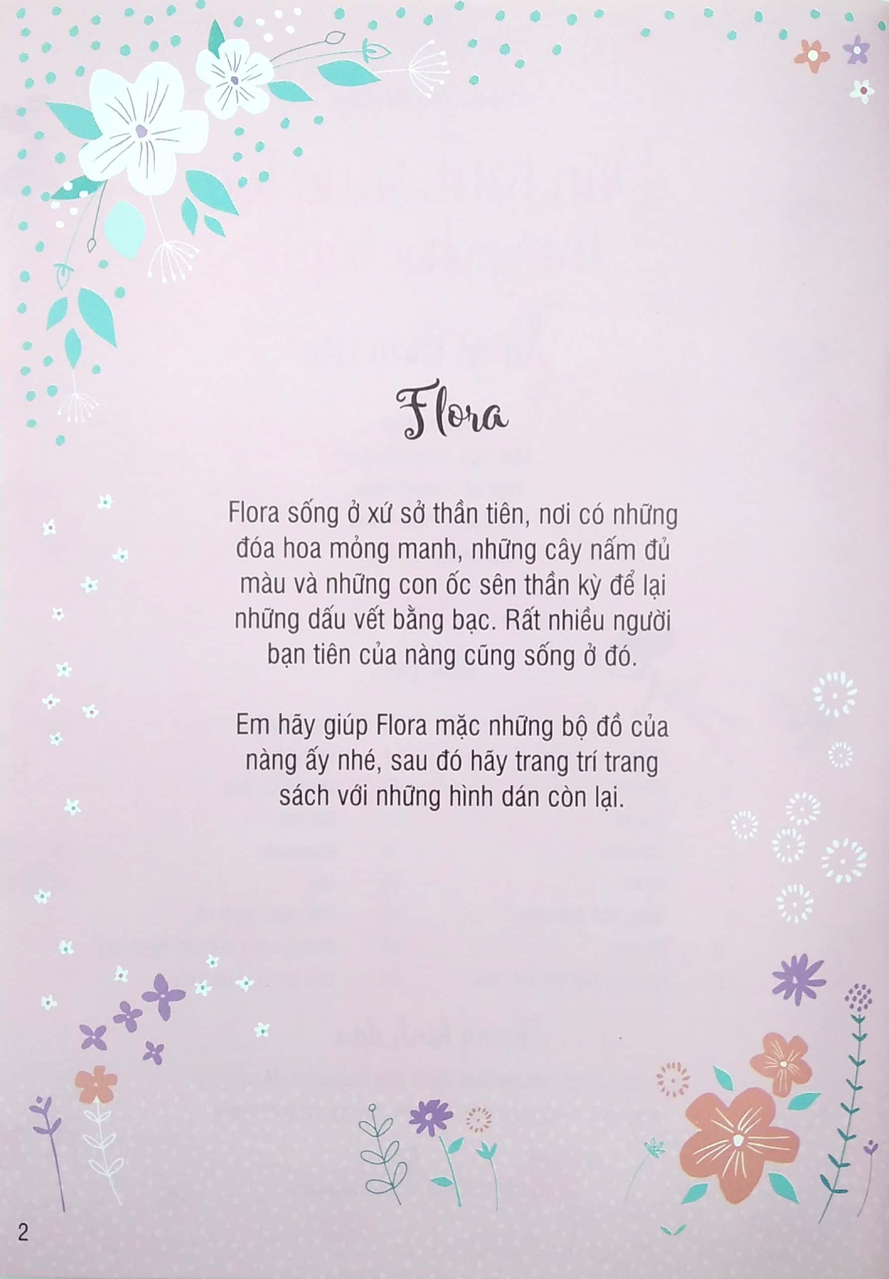 Sticker Dolly Dressing - Dán Hình Sáng Tạo Trang Phục Búp Bê - Xứ Sở Thần Tiên