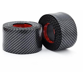 1 Cuộn Cacbon Dán Cốp, Dán Bước Chân Xe Ô Tô, Xe Hơi 2,5 mét (Rộng 10cm)