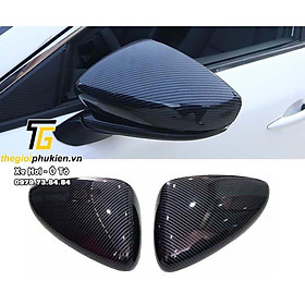 Bộ ốp gương chiếu hậu Mazda 3 2020 vân Carbon cap cấp