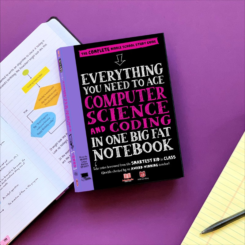 Sách - Everything You Need Ace To Computer Science and Coding - Sổ tay Khoa học máy tính & mã hóa á Châu Books( 11 - 15 tuổi ) 5.0