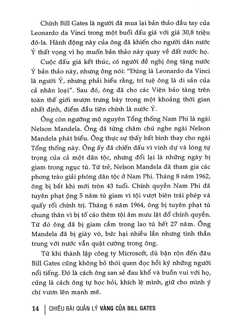 Chiêu Bài Quản Lý Vàng Của Bill Gates