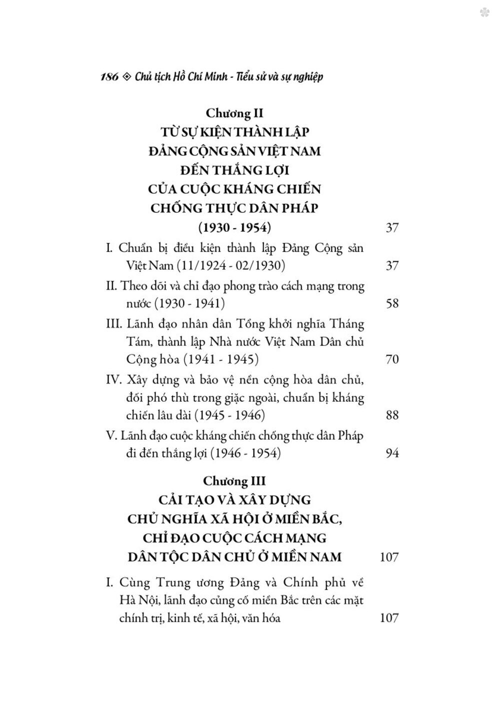 Chủ tịch Hồ Chí Minh - Tiểu sử và sự nghiệp -bản in 2025