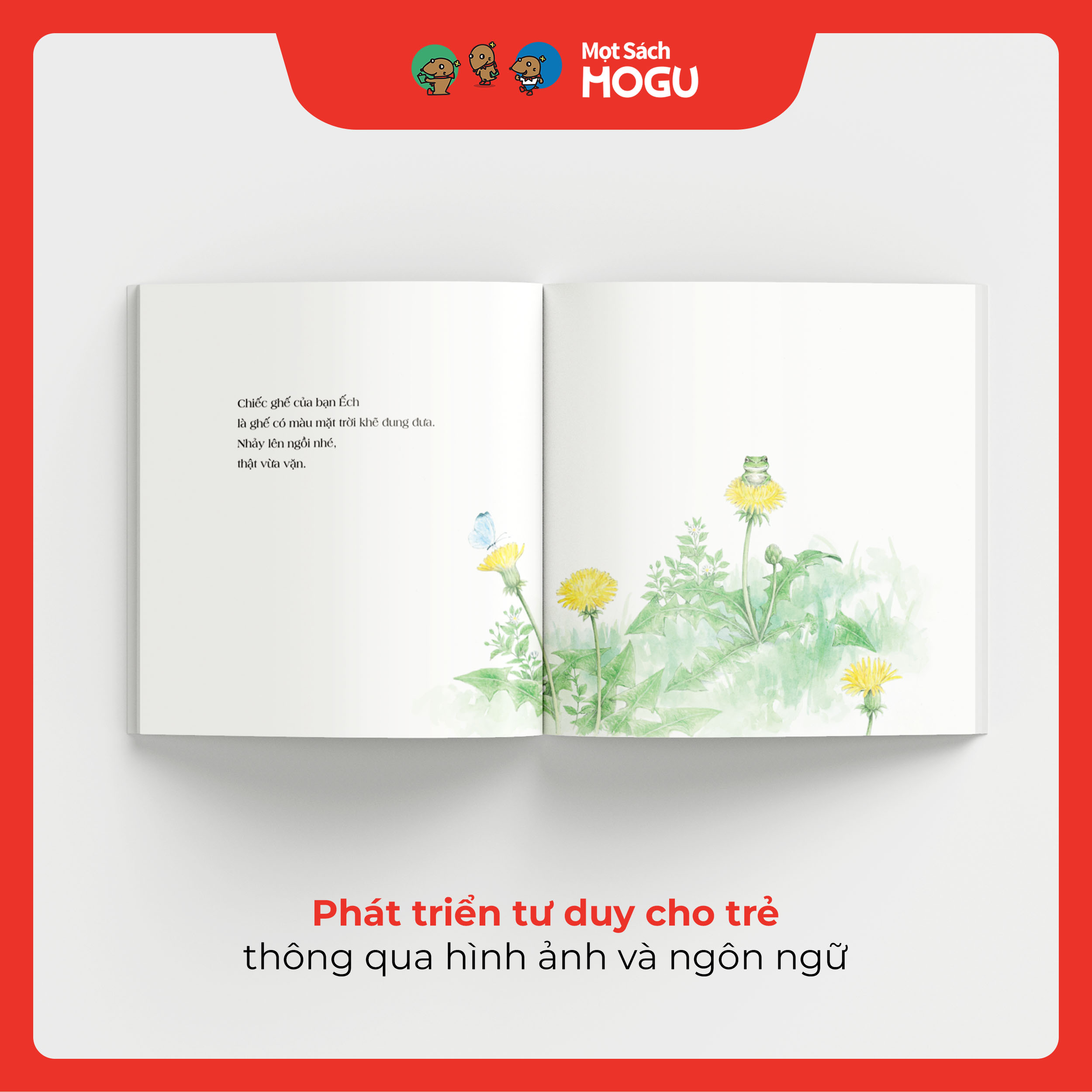 Truyện Ehon bé 1-2-3 tuổi - Xin mời ngồi