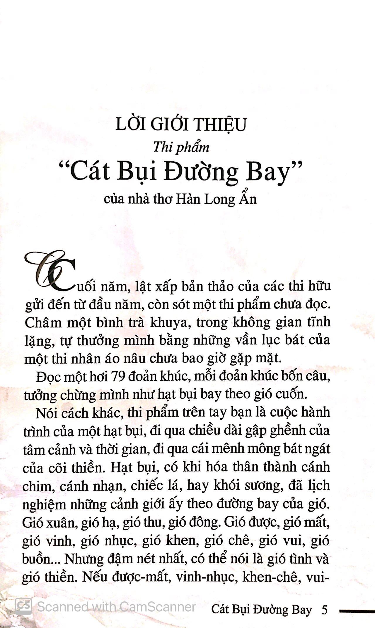 Cát Bụi Đường Bay