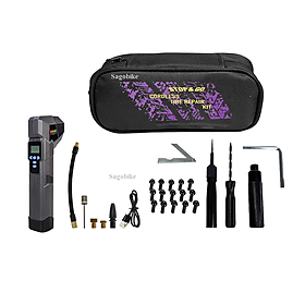 Bộ bơm vá xe Stop&Go 7000 (new) - Bộ bơm vá xe máy, ô tô, xe hơi Stop và go hàng chính hãng, nhập khẩu Mỹ