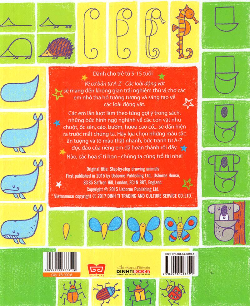 Step By Step Drawing - Vẽ Cơ Bản Từ A-Z - Các Loài Động Vật