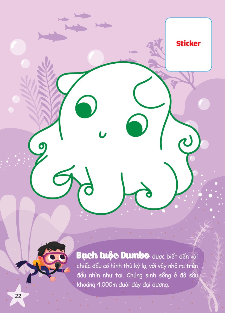 Con Tô Màu - Thám Hiểm Đáy Biển Sâu (MEGA)