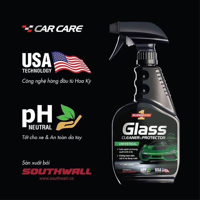 Nước Lau Và Bảo Vệ Kính SUPERONE Glass Cleaner And Protector – Universal SOUTHWALL A303