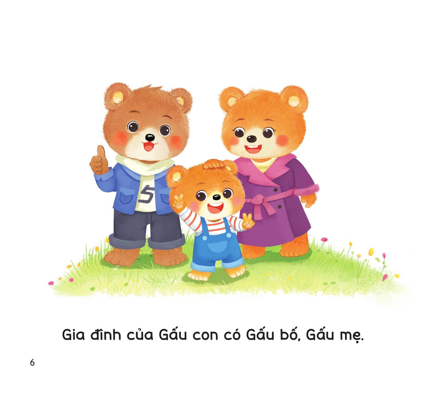 Sách - Bé Lớn Lên Cùng Những Câu Chuyện Nhỏ - Bé Biết Yêu Thương