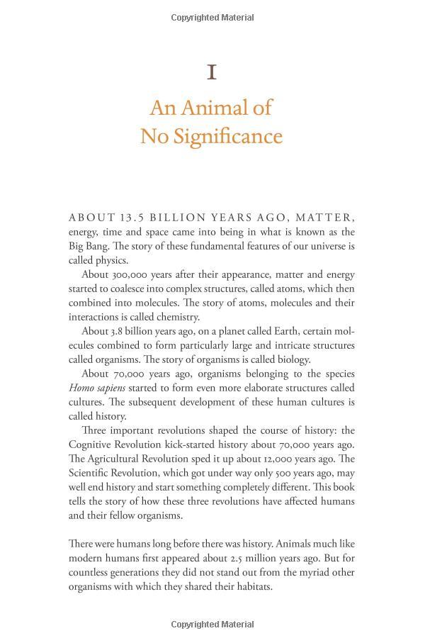 Sapiens : A Brief History of Humankind (Patterns of Life)