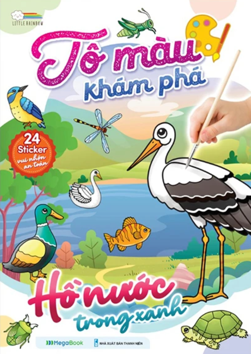 Combo Tô màu Khám Phá (Bộ 5 Cuốn) - MEGA
